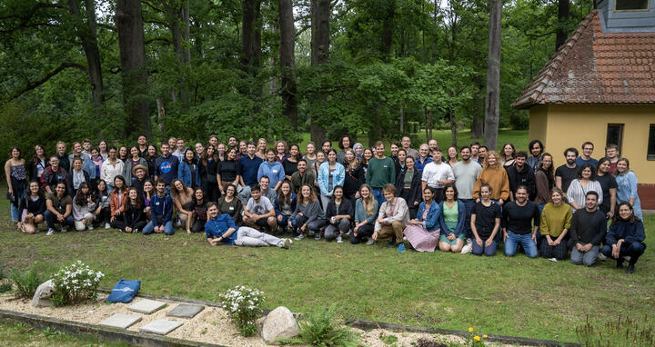 Group picture of the participants of the PhD Retreat 2023