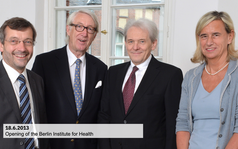 Opening of the Berlin Institute for Health