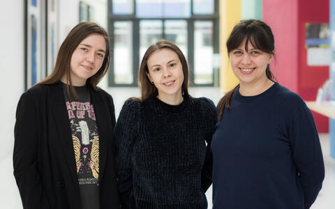 Taisiia Kozak, Tetiana Lahuta and Alina Frolova
