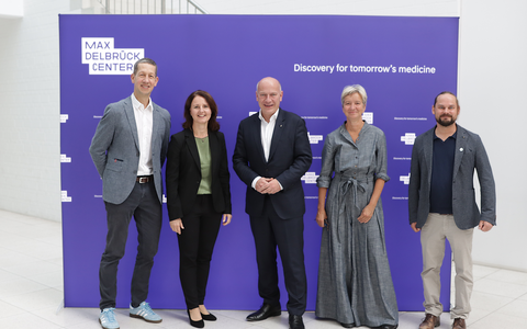 Group picture with Holger Gerhardt, Heike Graßmann, Kai Wegner, Katja Simon, Christoph Diebolder
